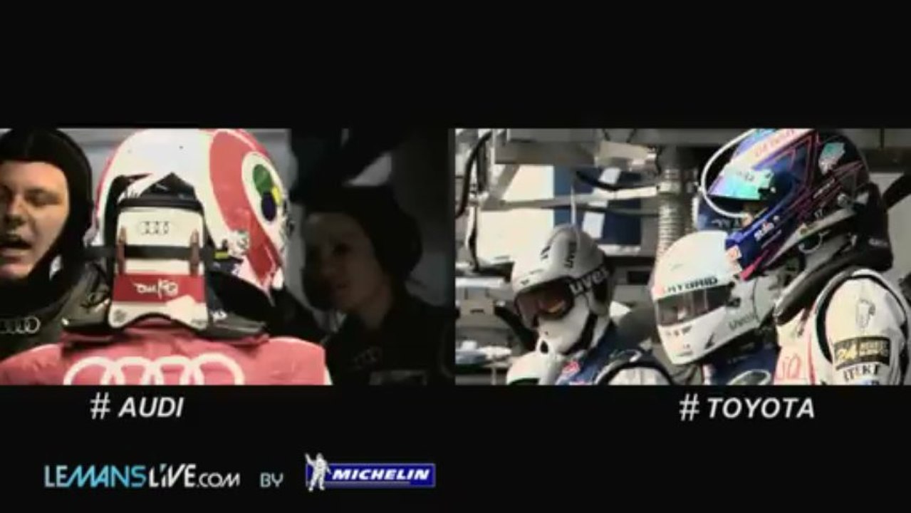 Audi vs Toyota - 24H du Mans 2013