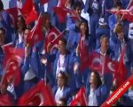 1 Türk Sporcuların Geçişi Açılış 17. Akdeniz Oyunları