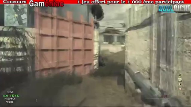 MW3 Jeux D'armes// Concours Gamoniac - Gagne un jeu au choix