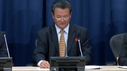 North Korean U.N. envoy urges end to economic sanctions