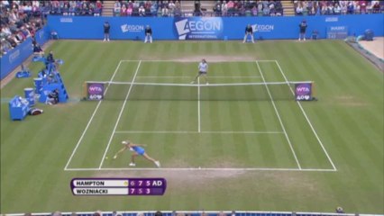 WTA Eastbourne, cade anche la Wozniacki