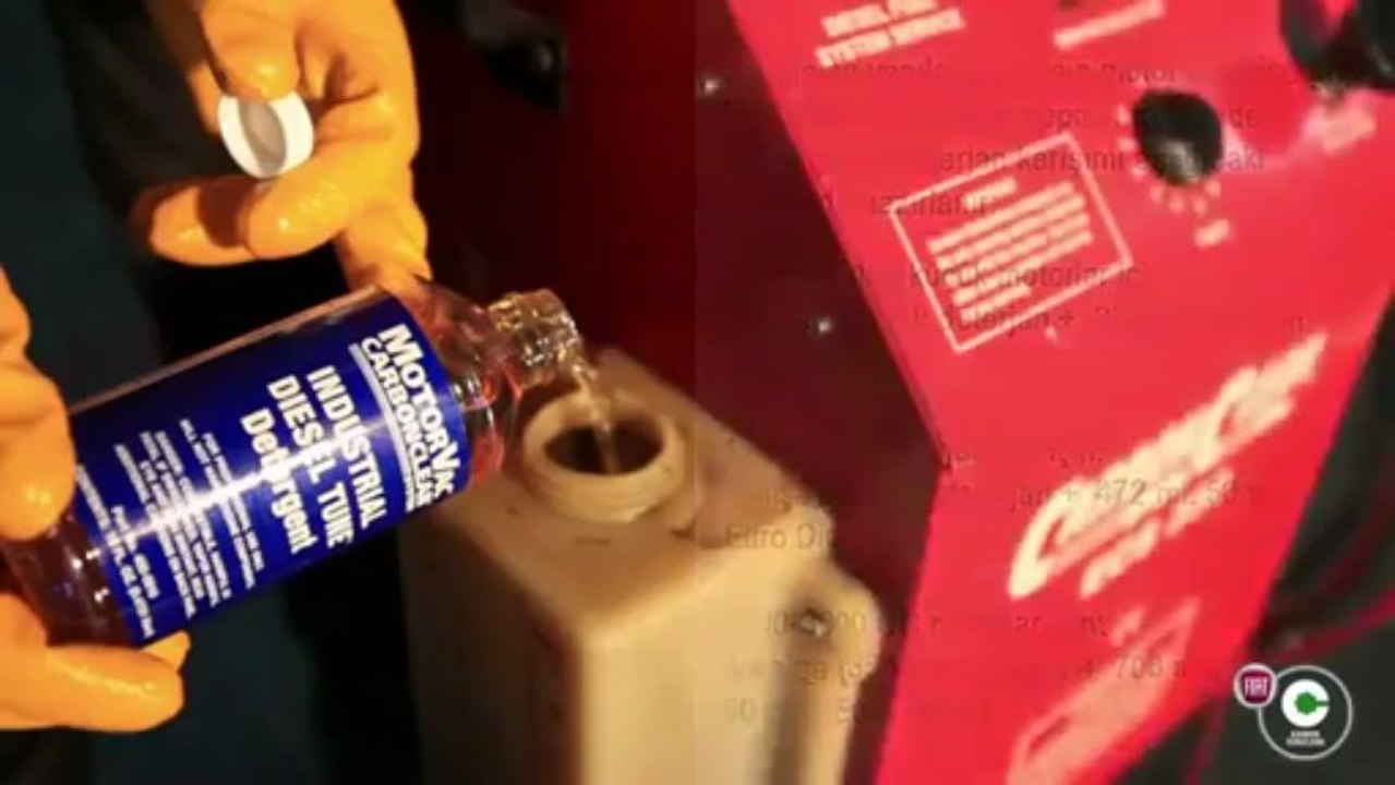 MCS 352 DUAL (BENZİNLİ ve DİZEL) ÇİFT DEPO CARBON CLEAN MAKİNESİ