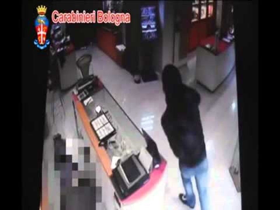 Bologna - Rapina a Castel Maggiore, arrestati i malviventi (25.06.13)