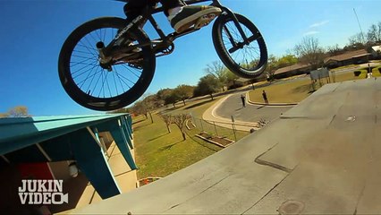 I Believe I Can Fly | BMX Roof Jump FAIL