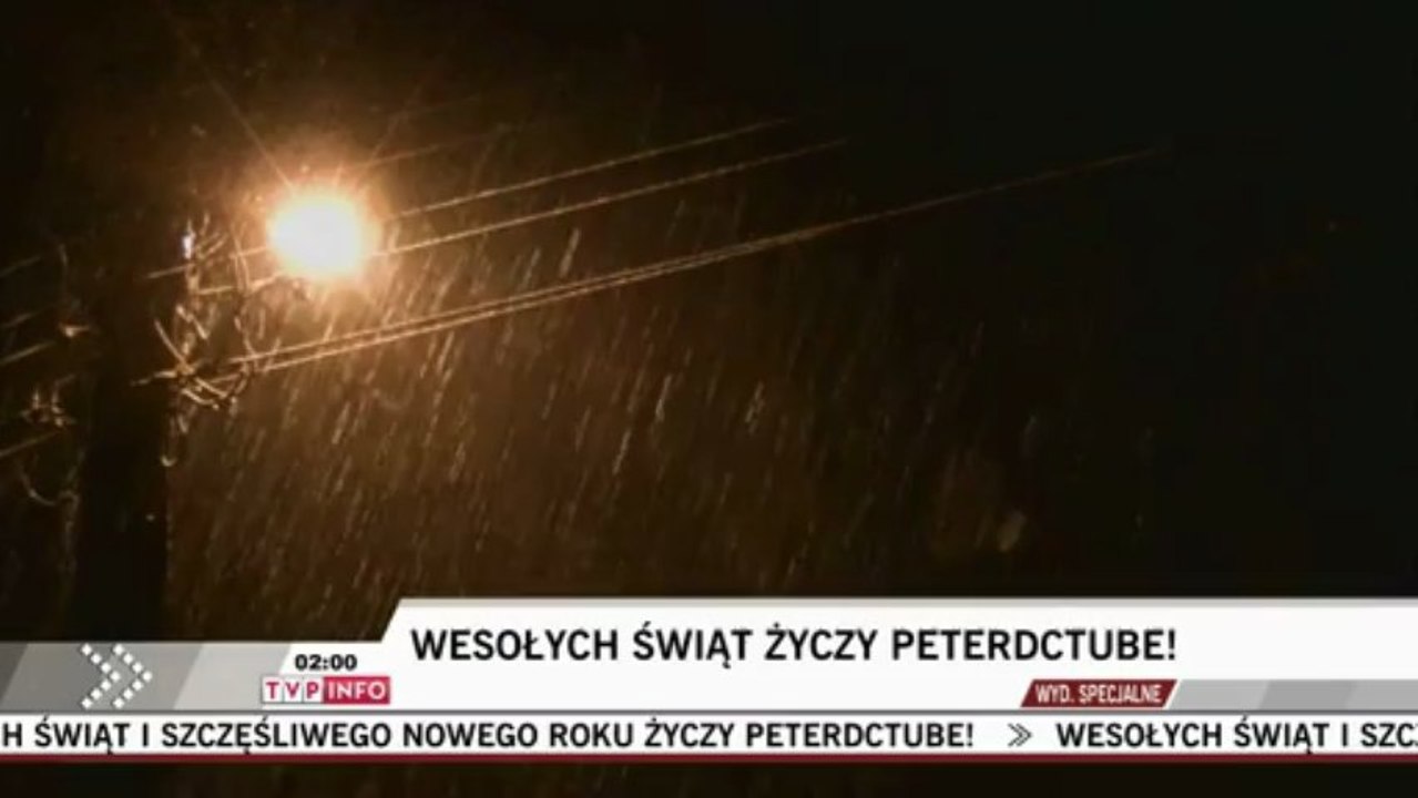 peterdcTube - Wesołych Świąt i Szczęśliwego Nowego Roku 2013!