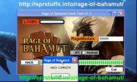 Rage Of Bahamut Hack Tool, Cheats, Pirater for iOS - iPhone, iPad, iPod and Android June - July 2013 Update