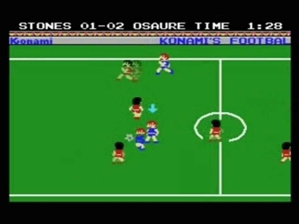 Konami's Football (Konami - 1985) MSX