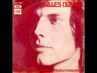 Gilles Olivier Dans un lit à baldaquin (1971)