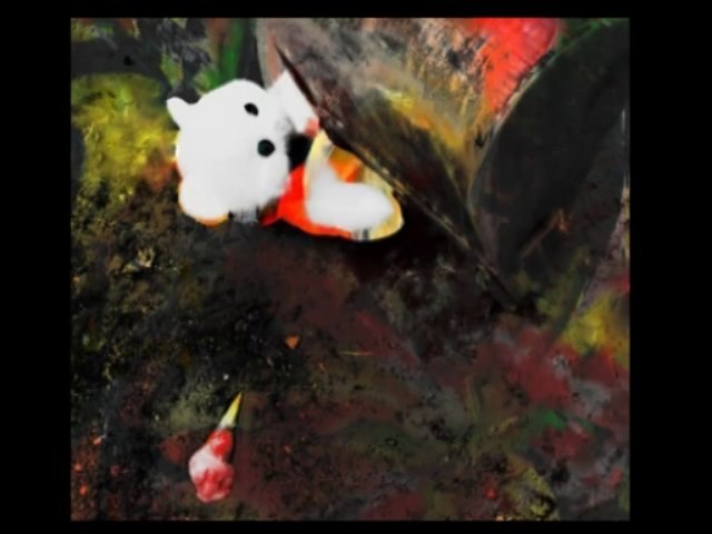 Le meurtre du nounours, die Ermordung des Teddybären, la-fontaine.tv
