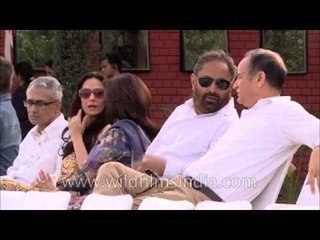 Delhi's high society: audience enjoy polo match at Rashtrapati Bhawan