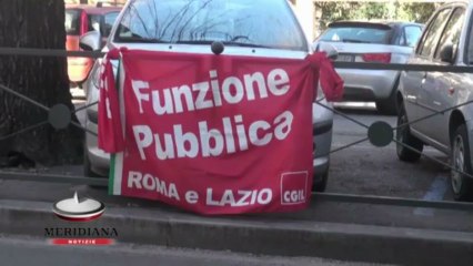 Agricoltori manifestano davanti l'ARSIAL per  bando di assegnazione dei terreni pubblici