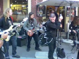 Concert de Infernal Circle à la fête de la musique à Cambrai