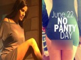 Poonam Pandey celebrates No Panty Day