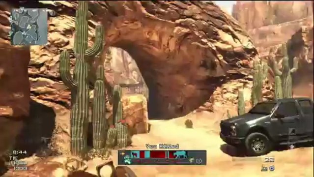 MW3 Gulch Gameplay - My First Game LIVE (MW3 Map Pack 7)