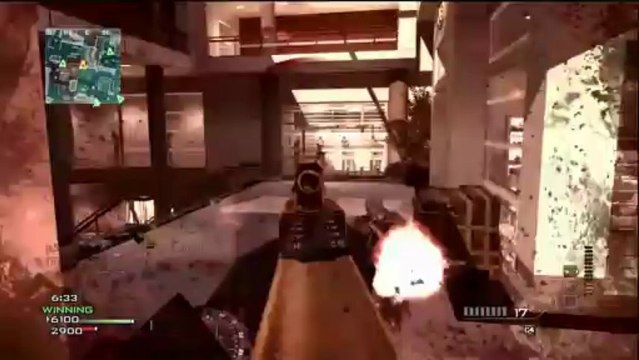 MW3 Team Spas Silencer Gameplay - Vikkstar123