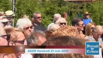 CAP d'AGDE - 2013 - Visite en images : La route de Rochelongue ouverte à la circulation
