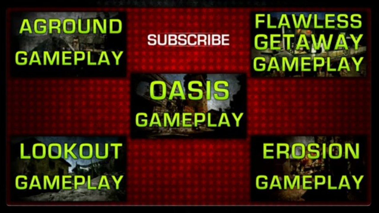 MW3 Oasis Throwing Knife Tutorial / Throwing Knife Spots