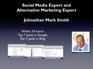 Social Media and Alternative Marketing By Johnathan Mark Smith