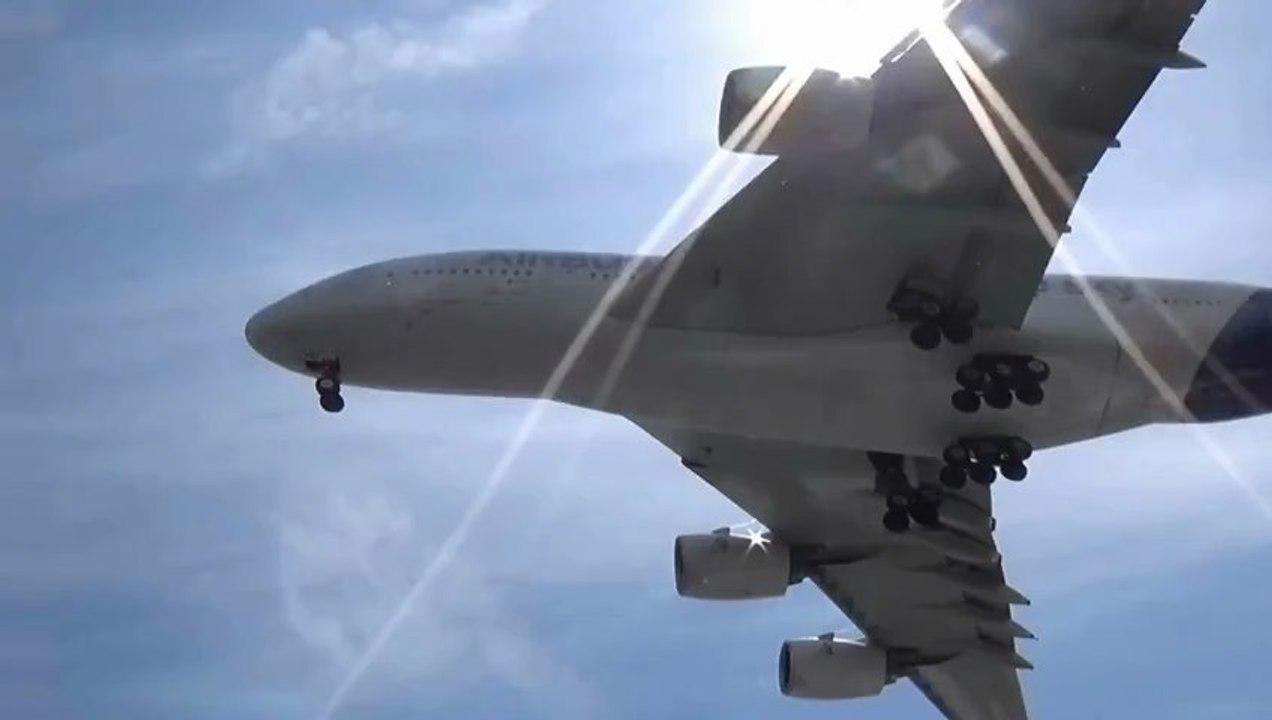 Bourget 2013 - démonstration de l'A380 (Airbus) - premier jour