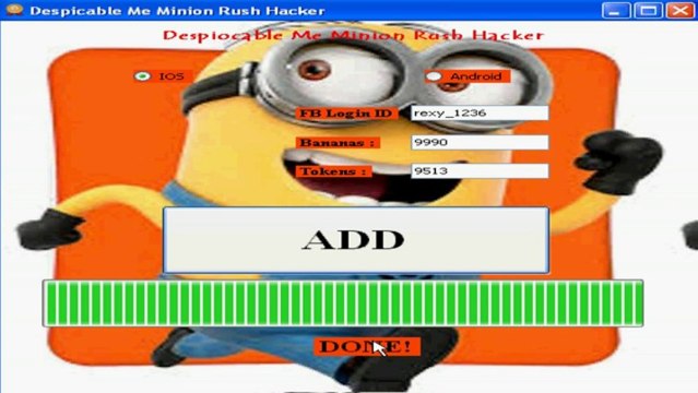 Despicable Me Minion Rush hack (Cheats Tool) For All Devices .mp4