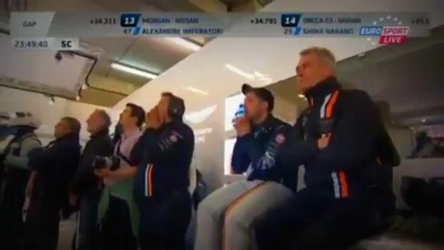 24H Le Mans 2013 Aston Martin Crash Allan Simonsen