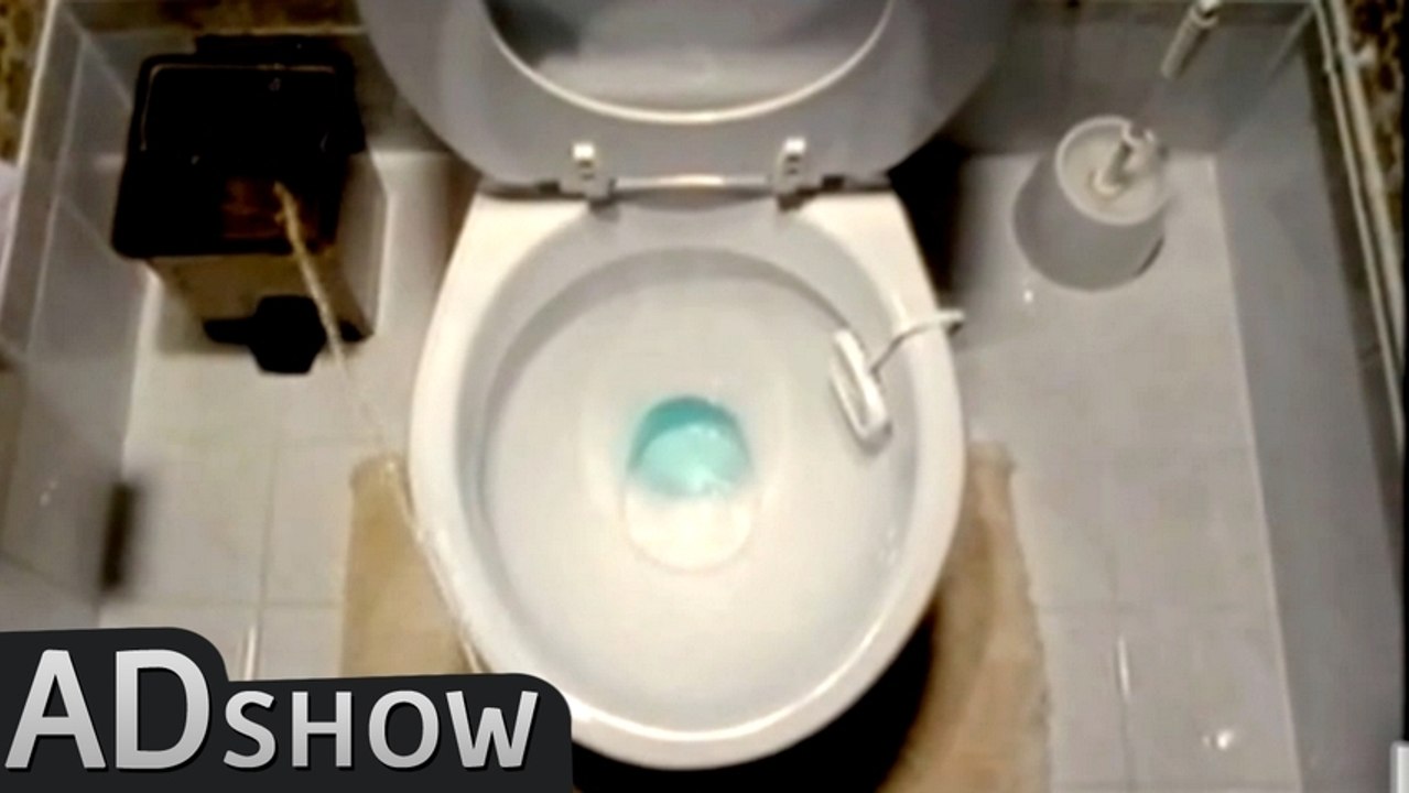 Old man toilet disaster!