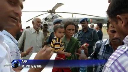 Rescuers race against time as India monsoon toll nears 600