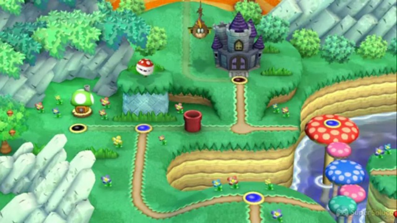 Soluce New Super Luigi U : Niveau 1-5