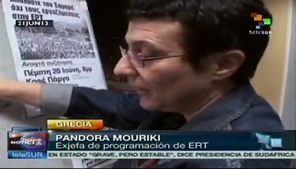 Gobierno griego ordena desalojo de instalaciones de canal ERT