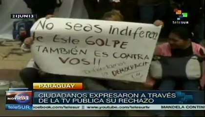 Se cumple un año del golpe parlamentario contra Fernando Lugo