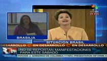 No se reportan manifestaciones este sábado en Brasilia