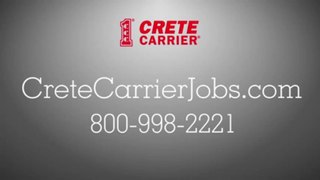  Truck Driving Jobs | 888-978-3571 | Crete Carrier