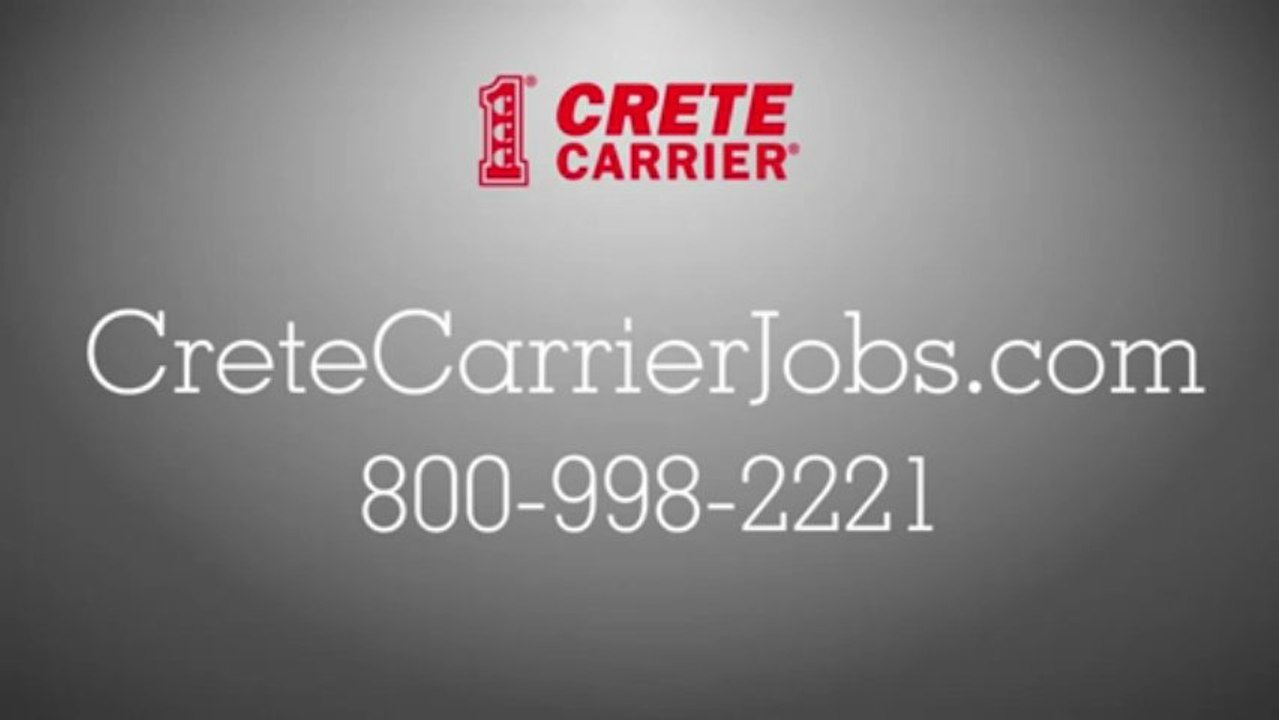  Truck Driving Jobs | 888-978-3571 | Crete Carrier