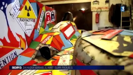 24H du Mans : l'art sur roues