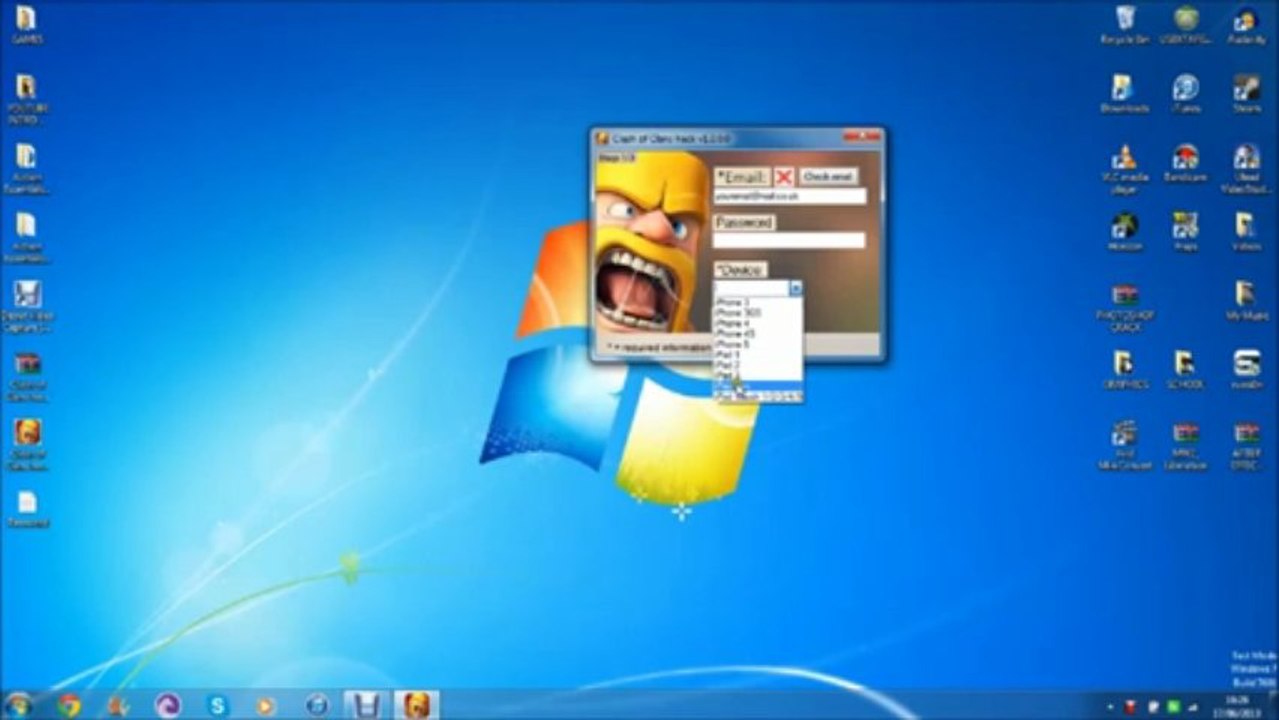 Clash Of Clans Hack Working June 2013