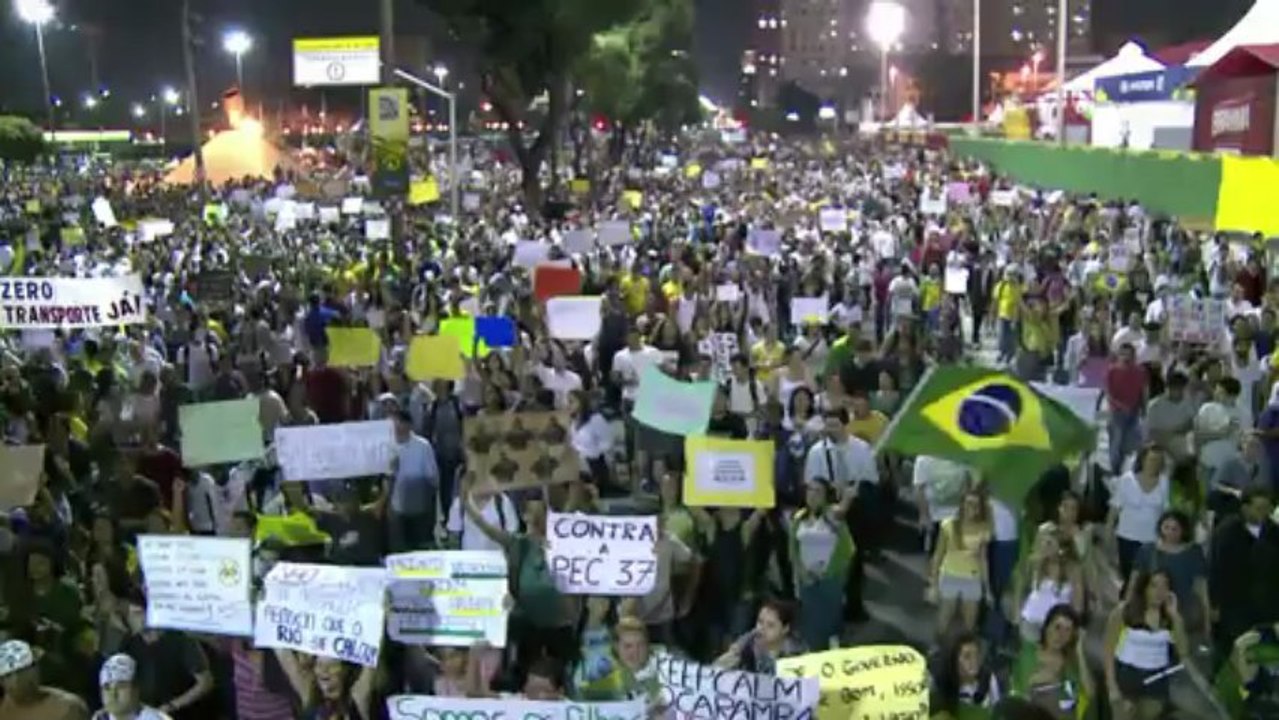 Novas manifestações pelo país