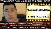 Chicago Blackhawks vs. Boston Bruins Game 5 Odds Pick Prediction Playoff Preview 6-22-2013