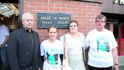 Le gymnase d'Escaudœuvres porte le nom de Vincent Milliot