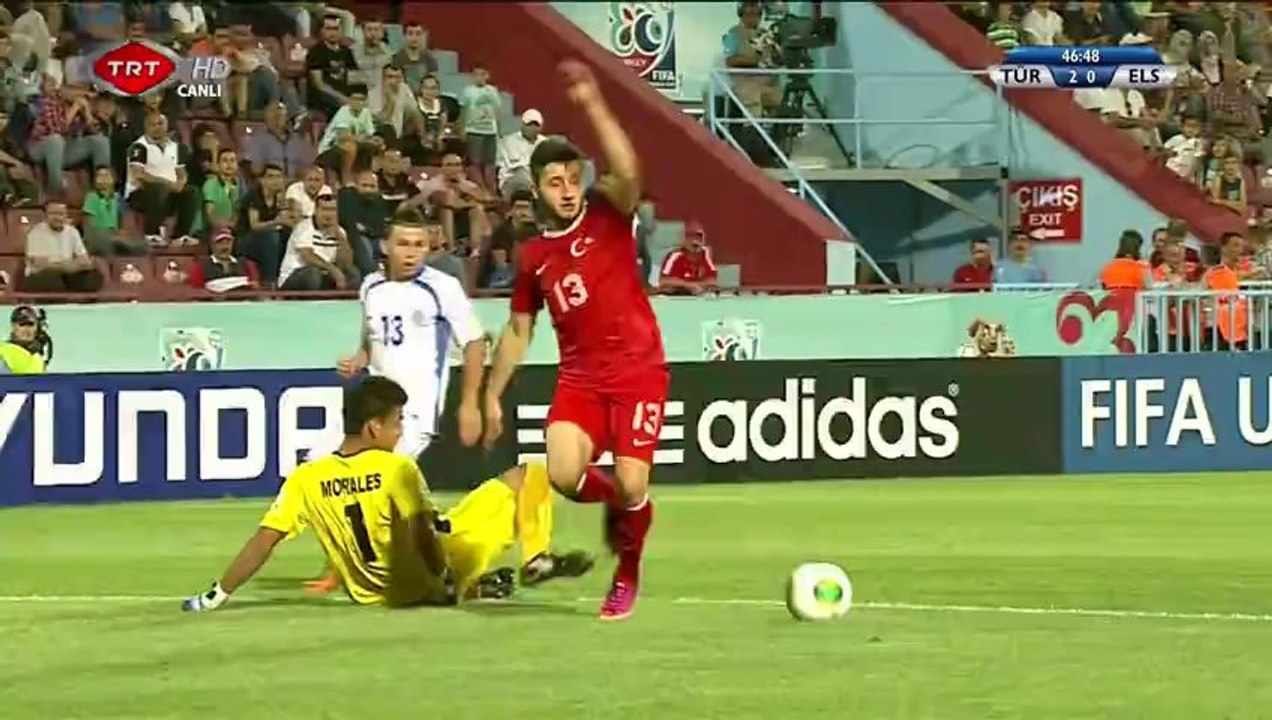 U20 - Cenk Şahin'in El Salvador'a Attığı Gol 22.06.2013