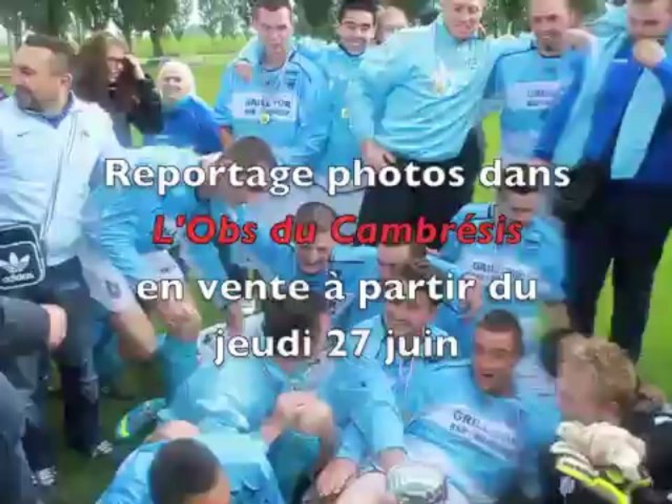 Football : les finales des coupes du Cambrésis et de l'Escaut 2013