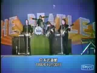 The Beatles visit Japan