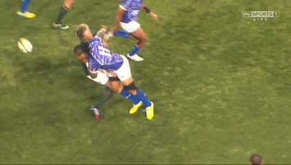 Alesana Tuilagi sèche Habana, décapite De Villiers : Carton rouge