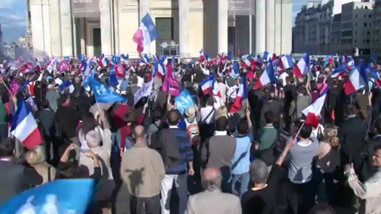 Manif pour Tous soutien au manifestant incarcéré Nicolas Bernard-Buss / Paris 21 juin 2013 ©2013