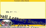 Powerball Lottery Drawing Results for June 22, 2013