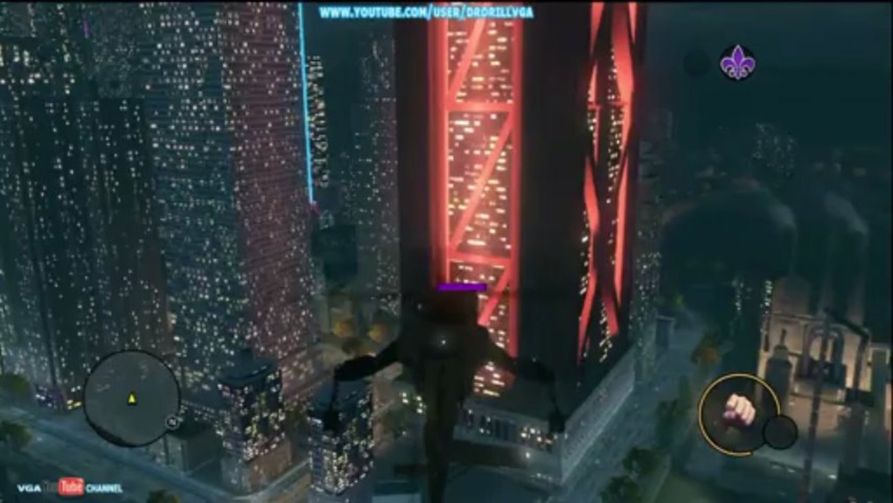 Saints Row The Third Vehicle Surfing HD