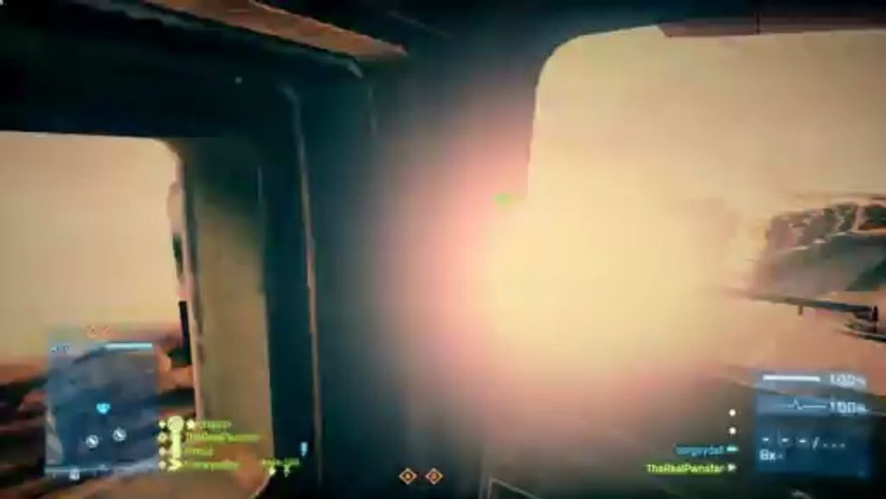 Battlefield 3 - L96 Sniper Setup Gun Review - BF3 L96 Gameplay