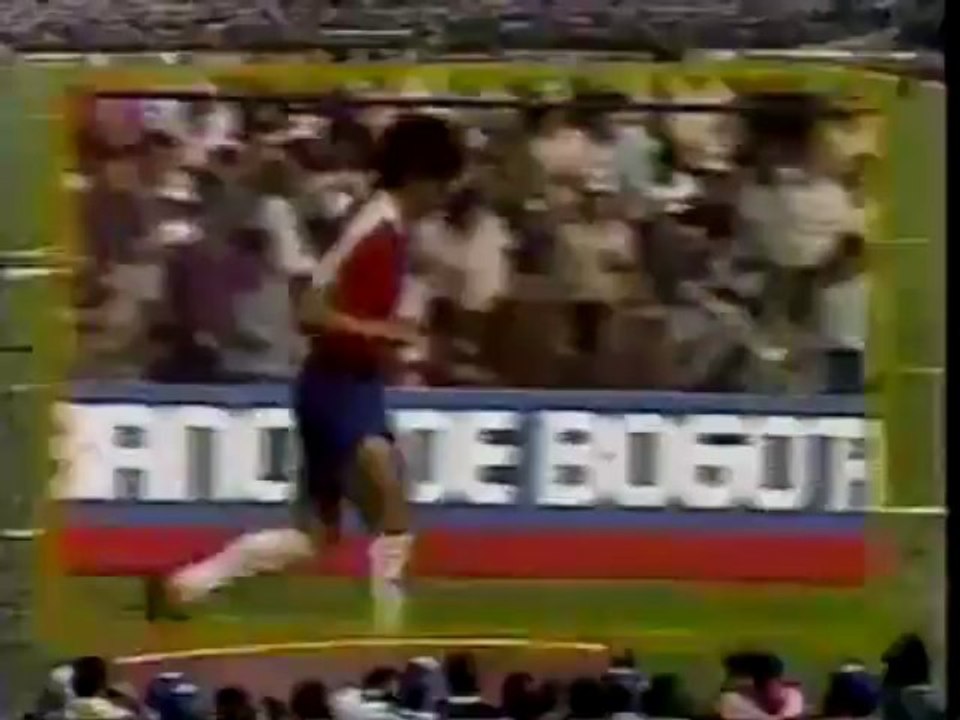 ALEMANIA DEMOCRATICA (RDA - DDR) V/S CHILE (PARTIDO 3° PUESTO - MUNDIAL JUVENIL CHILE 1987) OCTUBRE 1987