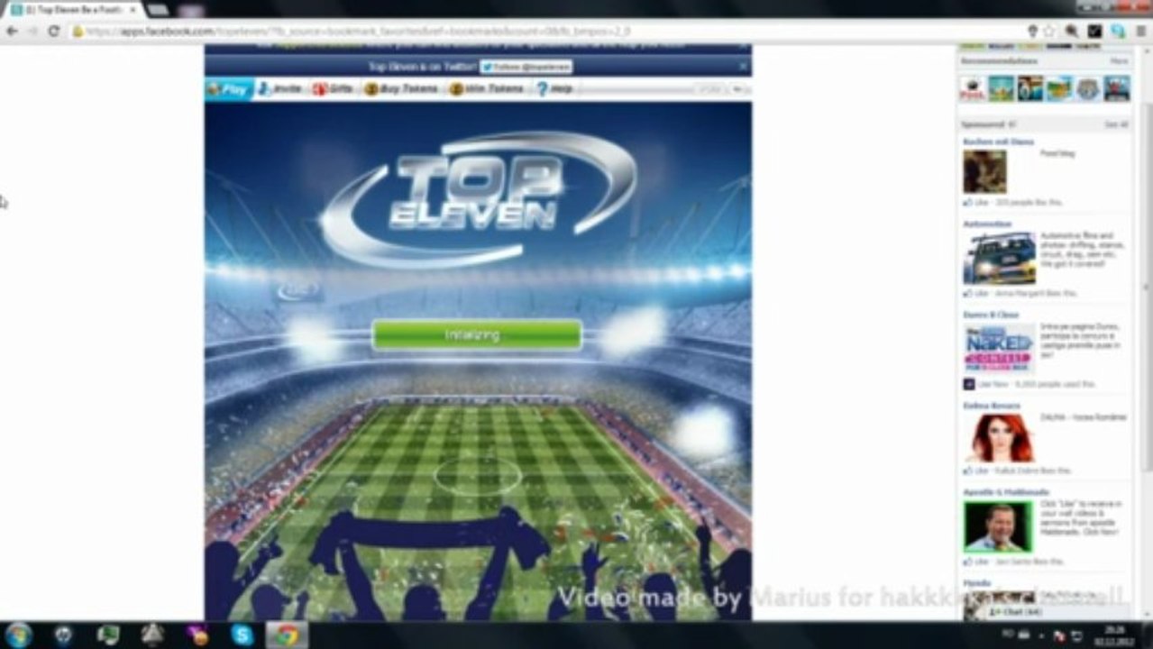 Top Eleven Token Hack 2013 Updated..