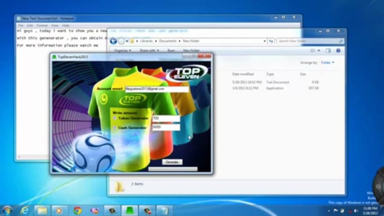 Top Eleven Token Hack