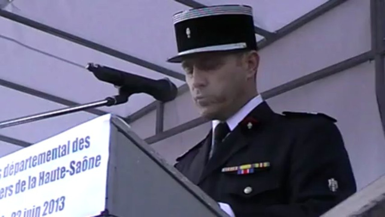 HAUTE-SAONE : 105 CONGRES DEPARTEMENTAL DES SAPEURS-POMPIERS À VILLERSEXEL